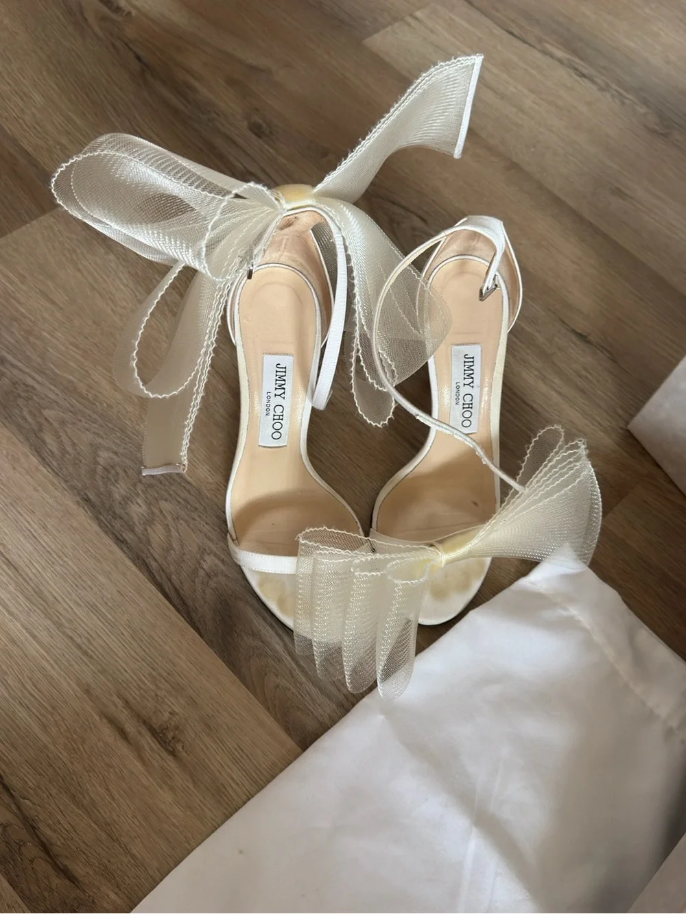 Jimmy Choo Aveline 100 ivory
